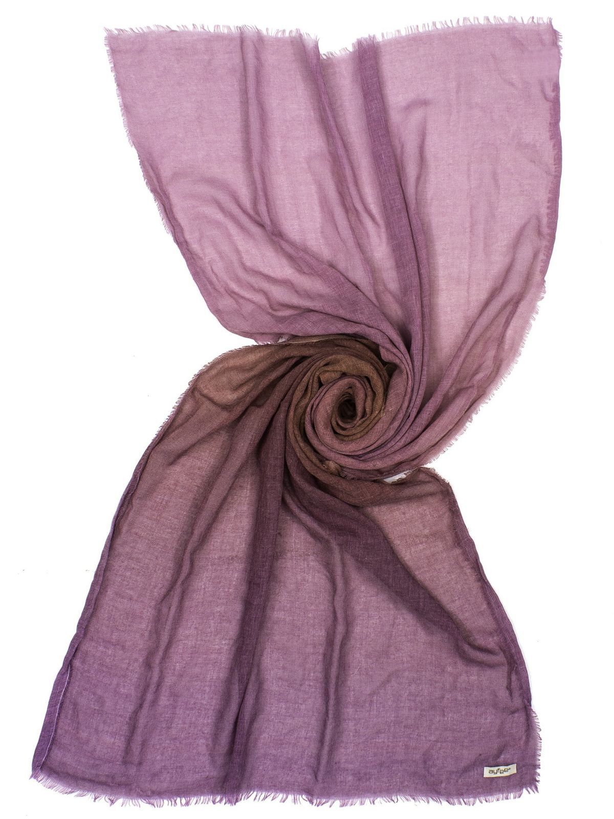 Stola stampa degradè - CHOCO/BEIGE/FUXIA